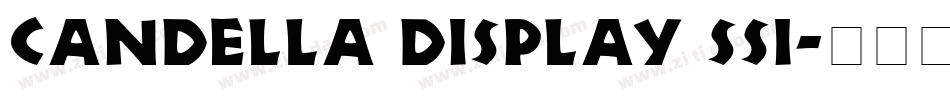Candella Display SSi字体转换